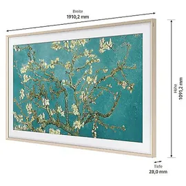 Samsung The Frame 43" Abgeschrägter Fernseher Rahmen