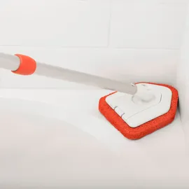 Oxo Ersatzbürste für Wannen- und Fliesenwischer orange
