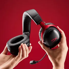 Kingston HyperX Cloud III S Wireless Schwarz-Rot