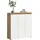 xonox.home Schuhschrank 105 x 111 x 37 cm Weiß/Eiche