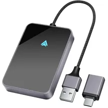 salcar Wireless Carplay Adapter für Android – Dualband 5.8 GHz ohne Verzögerung