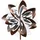 Lemodo Windrad Dandelion Gartendeko 213 cm gold