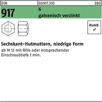 Industrial Quality Supplies Hutmutter DIN 917 M 24 x