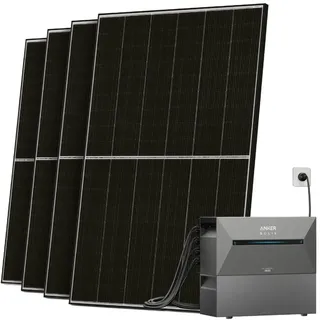 1760 W / 800 W inkl. 3,2 kWh Anker Solix 2 Pro Speicher