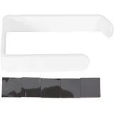 Wandmontierter Toilettenpapierhalter Aus Acryl – Montage Ohne Bohren Für Bad Und Küche – Weiß