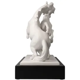 GOEBEL Studio 8 Dekofigur Pferde Artiste et Alegria 32 cm Weiß