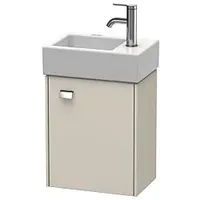 Duravit Brioso Waschtischunterbau BR4049R1091 364x239mm, Taupe, Tür rechts, Griff