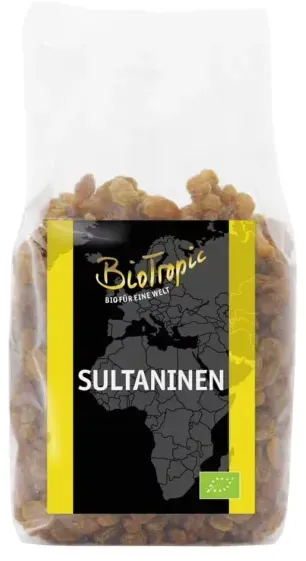 BioTropic Sultaninen getrocknet bio 500g