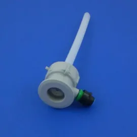 ich-zapfe Fitting zum Aufschrauben auf Reinigungsbehälter aus Kunststoff, Art:flach- fitting