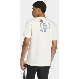 adidas M ED BBALL T weiß L