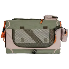 nordic paws Soft dogcrate Army XS 51 x 33,5 x 30,5 cm Grün/Beige