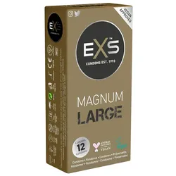 «Magnum» Extra Large, XXL-Kondome für noch mehr Freiraum (12 Kondome) 12 St