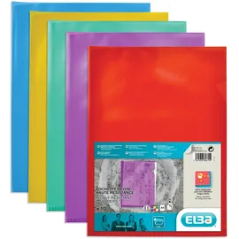 Oxford Elba 100206719 Sichthüllen, transparent, DIN A4, aus PVC, 0,15 mm