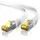 Primewire LAN-Kabel CAT.7, RJ-45 (Ethernet), CAT 7 Flachband U/FTP Gigabit Netzwerkkabel 10 Gbit/s Patchkabel - 25m