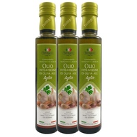 Extra Natives Olivenöl mit natürlichen Knoblaucharoma-3x250ml-höchste Qualität
