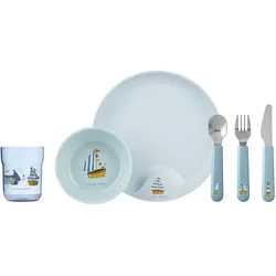 MEPAL Kindergeschirr-Set MIO 6-teilig Motiv LITTLE DUTCH Sailors Bay