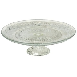 BOLTZE Dekoschale Boltze Tortenplatte Relief Ã ̧ 25 cm, für Torten / Gebäck geeignet