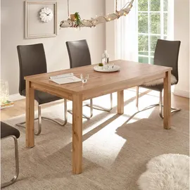 furn.design Esstisch "Norwich" in Wotan Eiche Landhaus Küchentisch 158 x 88 cm - Naturbelassen