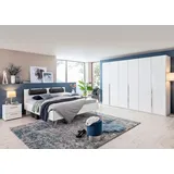 rauch ORANGE Schlafzimmer-Set Montclar-Extra 4tlg. Dekor Weiß / Matt