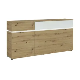 Möbel Kraft Sideboard 181 x 90 x 40 cm Mehrfarbig