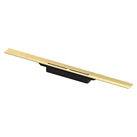 TECE TECEdrainprofile Duschprofil, zur Duschentwässerung, Länge 800mm, 670, Farbe: Gold Optic / Gold Optik gebürstet,