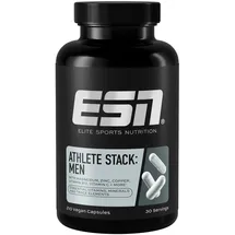 ESN Athlete Stack Men 2.0, 210 Kapseln, Alle essentiellen Vitamine und Mineralstoffe, vegan - Made in Germany