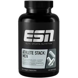 ESN Athlete Stack Men 2.0, 210 Kapseln, Alle essentiellen Vitamine und Mineralstoffe, vegan - Made in Germany