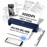 IDPRT MT610 Pro – kabelloser Thermodrucker für A4-Dokumente mit Bluetooth
