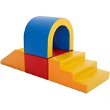 iglu softplay IGLU 4 XL Schaumstoff Softbausteine Spielset - Tunnel