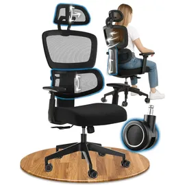 deskspace Move Kunstleder Schwarz