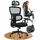 deskspace Move Kunstleder Schwarz