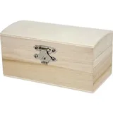 Creativ Company Schatzkiste, Größe 11,5x5,8x5,8 cm, 1 Stk