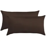 Traumschlaf Edel-Linon Kissenbezüge 2er Set