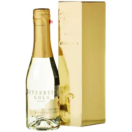 wein- und sektkellerei inführ Österreich Gold - mit 23 Karat Blattgold 9,5% Vol. 0,2l