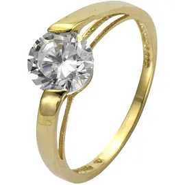 Fascination by Ellen K. Ring Gold 333 mit Zirkonia weiß 8mm