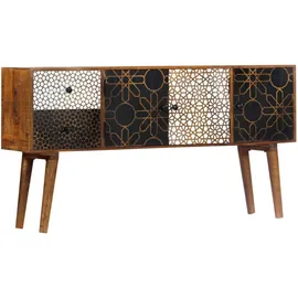 vidaXL Sideboard Massivholz Mango