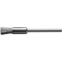Lessmann Miniatur-Pinselbürste Stahldraht 0,10 mm, Bürsten-⌀ 5 mm