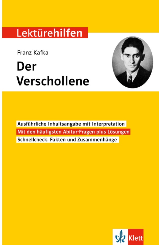 Klett Lektürehilfen / Klett Lektürehilfen Franz Kafka  Der Verschollene  Kartoniert (TB)