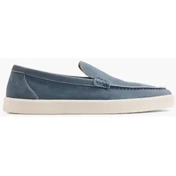 Leder Loafer - Herren - blau