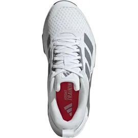 adidas Dropset Control Training Shoes, ftwr white/grey/lucid red 42 2/3
