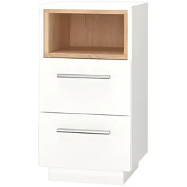 Vicco Nachtschrank Beatrice 36 x 36 x 68 cm Weiß
