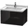 Duravit Waschtischunterschrank 1 Auszug 67 x 40,8 x 46,9 cm Schwarz Hochglanz