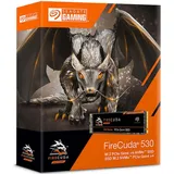 Seagate Firecuda 530 4tb M.2 Nvme Ssd-festplatte - Black / Orange