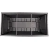 Pflanzen Kölle Hochbeet mit Deckel Frühbeet Treib- Gewächshaus 80x88x40 cm Blumenkasten Kräuter