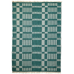 Outdoorteppich Greece green grün, Designer Kuatro Carpets, 0.5x170 cm
