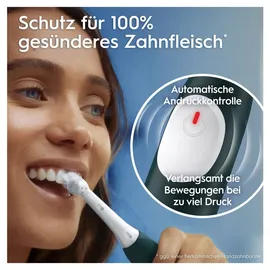 Oral-B iO Series 2 Forest Green Special Edition + Reiseetui + Aufsteckbürstenhalter