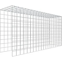 Gabiona C-Ring-Gabione-Anbaukorb Typ 4 100 x 200 x 50 cm Maschenw 10 x 10 cm