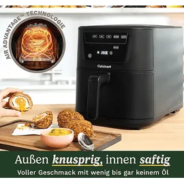 Cuisinart CompactMax Heißluftfritteuse 7,6 l schwarz
