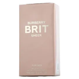 Burberry Brit Sheer Eau de Toilette 100 ml