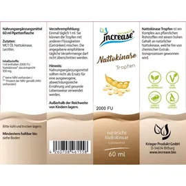 Increase Nattokinase Tropfen 60 ml